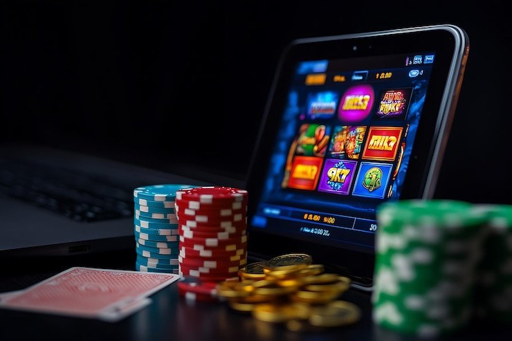 Tampilan permainan Live Casino mpomega dengan tabel multi-kamera